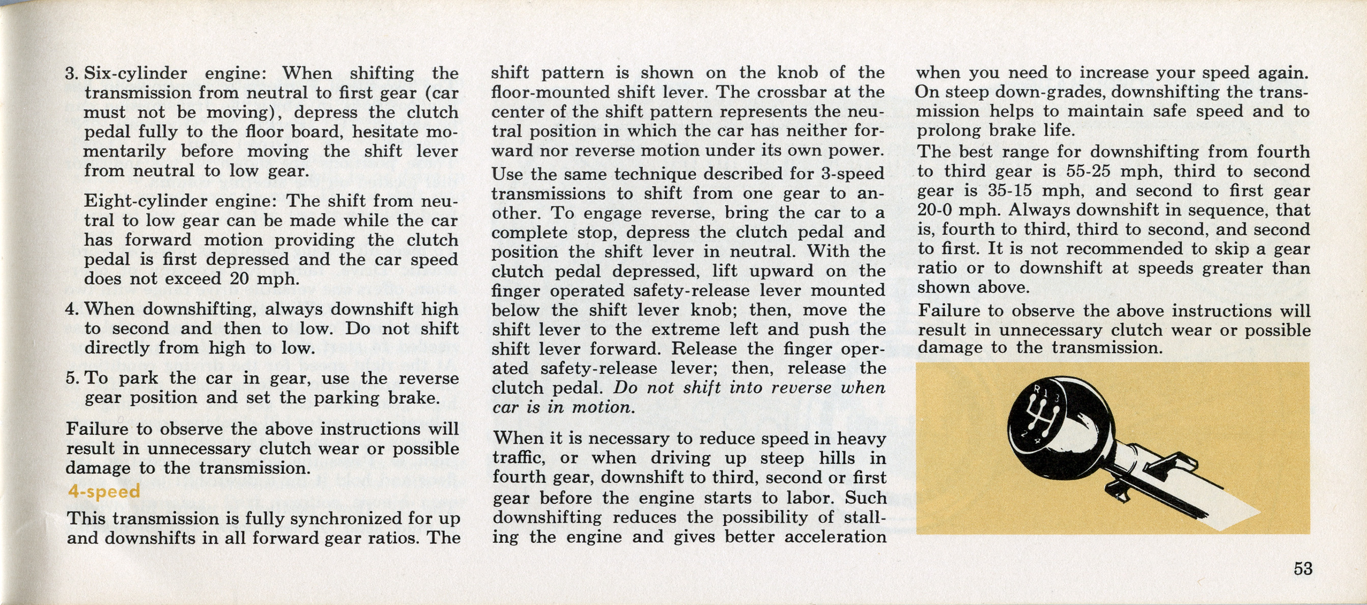 1964 Ford Falcon Owners Manual Page 28